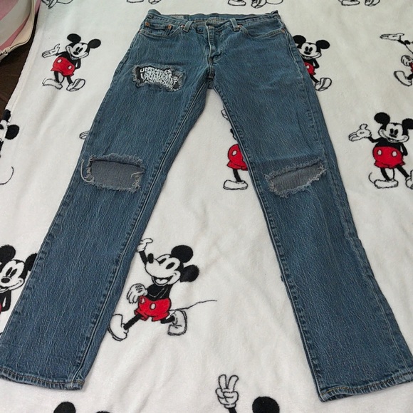 Levis 511 Fennel Print Jean - Picture 1 of 12